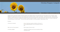 Desktop Screenshot of christianprepperscampsite.weebly.com