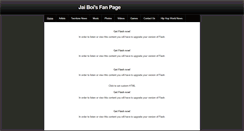 Desktop Screenshot of jaiboi.weebly.com