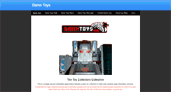 Desktop Screenshot of damntoys.weebly.com