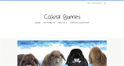 Desktop Screenshot of coastalbunnies.weebly.com