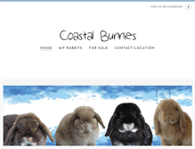 Tablet Screenshot of coastalbunnies.weebly.com