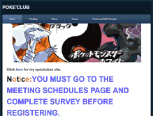 Tablet Screenshot of pokeclubweekly.weebly.com
