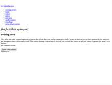 Tablet Screenshot of kidzfun.weebly.com