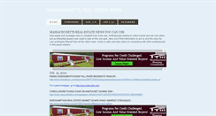 Desktop Screenshot of massrealtynews.weebly.com