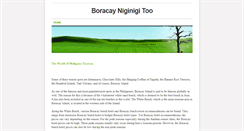 Desktop Screenshot of boracayniginigitoo.weebly.com