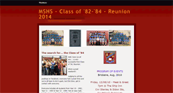 Desktop Screenshot of mshsreunion.weebly.com