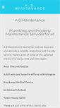 Mobile Screenshot of admaintenance.weebly.com