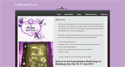 Desktop Screenshot of giftswithlove.weebly.com