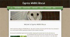 Desktop Screenshot of expresswildliferescue.weebly.com