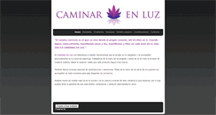 Desktop Screenshot of caminarenluz.weebly.com