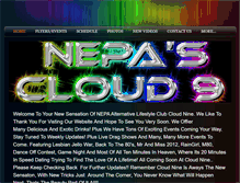 Tablet Screenshot of nepacloudnine.weebly.com