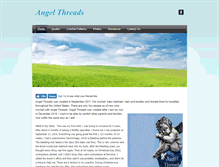 Tablet Screenshot of angelthreads.weebly.com