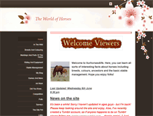 Tablet Screenshot of iluvhorses4life.weebly.com