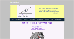 Desktop Screenshot of bowersl.weebly.com