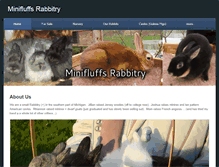 Tablet Screenshot of minifluffsrabbitry.weebly.com