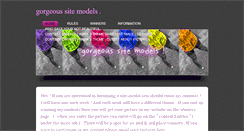 Desktop Screenshot of gorgeoussitemodels.weebly.com