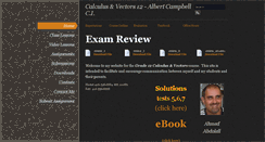 Desktop Screenshot of calculusvectors.weebly.com