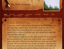 Tablet Screenshot of amyhallhilton.weebly.com