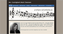 Desktop Screenshot of mrscunninghamsmusicclassroom.weebly.com