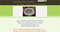 Desktop Screenshot of cageycreations.weebly.com
