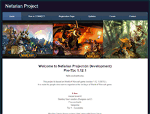 Tablet Screenshot of nefarianproject.weebly.com