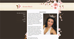 Desktop Screenshot of kristenheuck.weebly.com