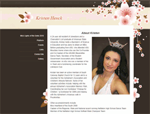 Tablet Screenshot of kristenheuck.weebly.com