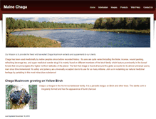 Tablet Screenshot of mainechaga.weebly.com