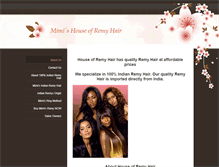 Tablet Screenshot of houseofremyhair.weebly.com