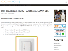 Tablet Screenshot of cowaymalaysia.weebly.com