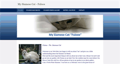 Desktop Screenshot of mysiamesecatfuloos.weebly.com