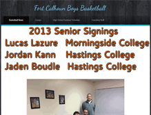 Tablet Screenshot of fcbasketball.weebly.com