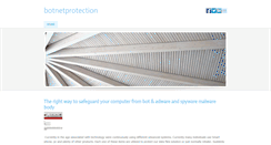 Desktop Screenshot of botnetprotection.weebly.com
