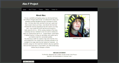 Desktop Screenshot of alexfproject.weebly.com