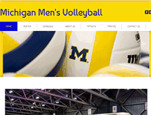 Tablet Screenshot of michmensvolleyball.weebly.com