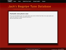 Tablet Screenshot of jackspipetunes.weebly.com