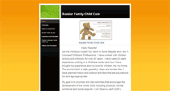 Desktop Screenshot of bazalarfamilydaycare.weebly.com