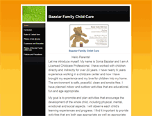 Tablet Screenshot of bazalarfamilydaycare.weebly.com