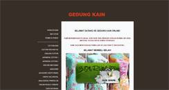 Desktop Screenshot of gedungkain.weebly.com