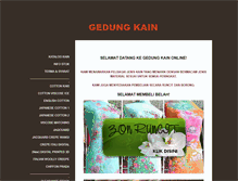 Tablet Screenshot of gedungkain.weebly.com