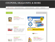Tablet Screenshot of nctcouponclub.weebly.com