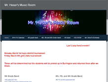 Tablet Screenshot of mrheser.weebly.com