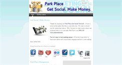 Desktop Screenshot of parkplaceazsocial.weebly.com