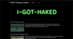 Desktop Screenshot of freecodchallengelobbies.weebly.com
