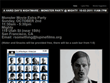 Tablet Screenshot of mightymonsterparty.weebly.com