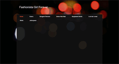 Desktop Screenshot of fashionistagirl4ever.weebly.com