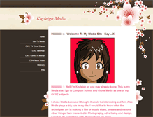 Tablet Screenshot of kayleighkmedia.weebly.com