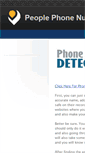 Mobile Screenshot of peoplephonenumberlookup.weebly.com