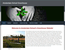 Tablet Screenshot of amsterdamschoolgreenhouse.weebly.com