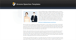 Desktop Screenshot of groomsspeechestemplates.weebly.com